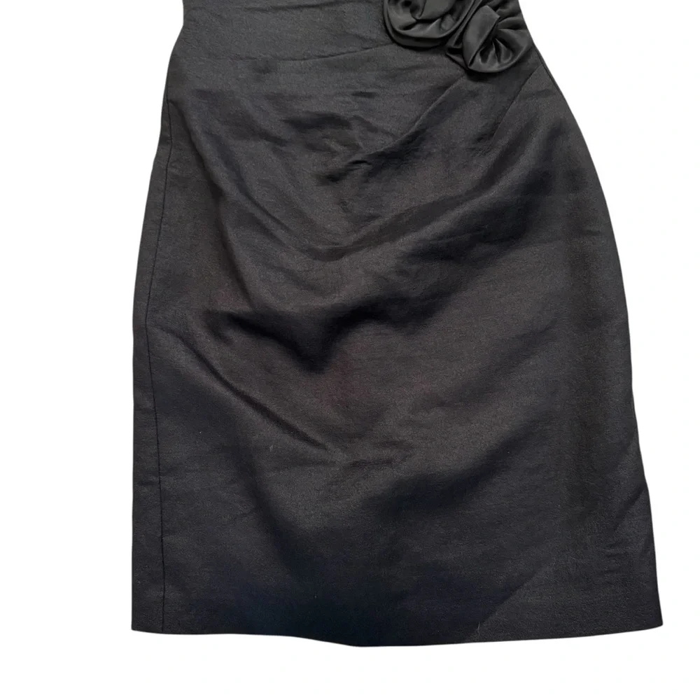 2 for $15 😍 White House Black Market Sleeveless Black Cocktail Dress – Size 4 - Picture 3 of 7